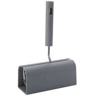 地板粘毛器可撕式伸缩杆粘尘纸清洁衣服毛发滚刷滚筒毡黏沾毛神器