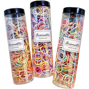 宝宝不伤发彩色发绳儿童拇指发圈婴幼儿扎小揪揪皮筋女童头绳头饰