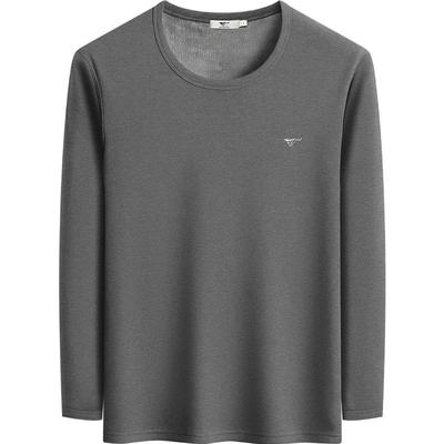 七匹狼加绒加厚保暖内衣男士秋衣