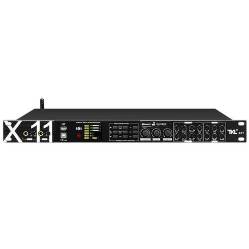 TKLX11中文KTV前级效果器数播K歌防啸叫混响家用卡拉ok前置播放器