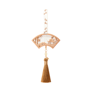 故宫淘宝｜书香兰亭车载香薰挂件扩香石香挂文创国风车挂生日礼物