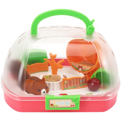 儿童过家家小鸡养成切切冰箱男