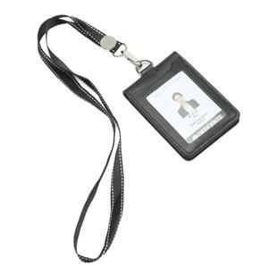 真皮三卡位工作证保护套磁扣款机场航空证件套民航卡套可定制logo