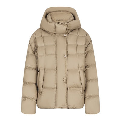 秋水伊人通勤风羽绒服