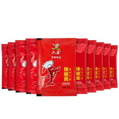 六婆辣椒面10g*20袋香辣干碟