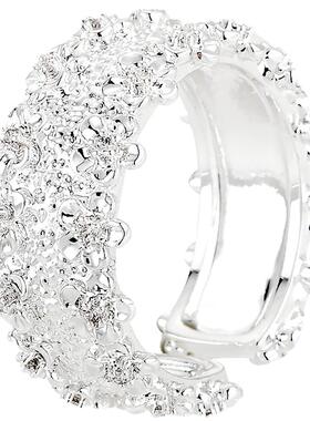 兰诺满钻开口戒指女小众设计轻奢精致高级感可调节食指戒生日礼物