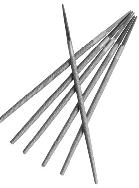 圆形钳工锉刀T12高碳钢打磨工具