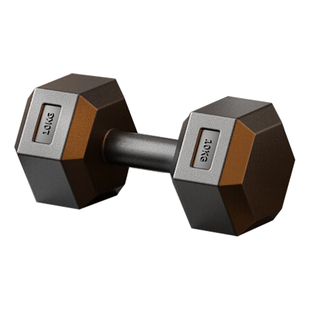 特步哑铃男士健身锻炼器材家用六角重量亚铃杠铃运动套装壶铃宿舍