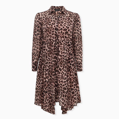 大码连衣裙女雪纺拼接丝绒连衣裙