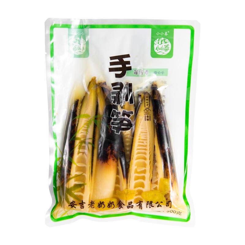 小小春安吉老奶奶特产泡椒手剥笋