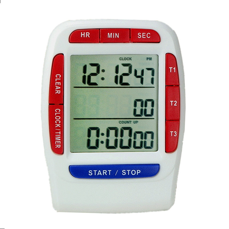 三通道电子计时器实验数显大屏幕