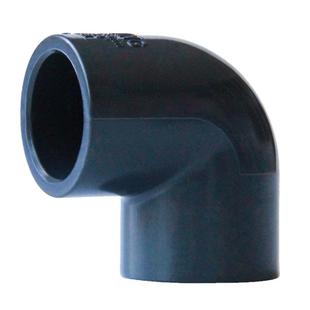 PVC化工弯头管件台湾三厘品牌直角90度弯头化工级别UPVC配件 包邮