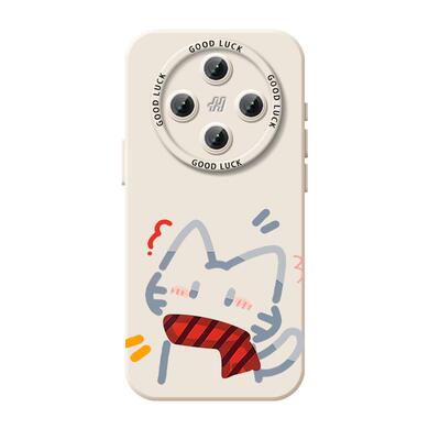 冬日围巾小猫适用oppofindx9手机壳findx8Ultra情侣7pro新款6卡通5可爱4全包硅胶3硅胶OPPO男女防摔保护s十+