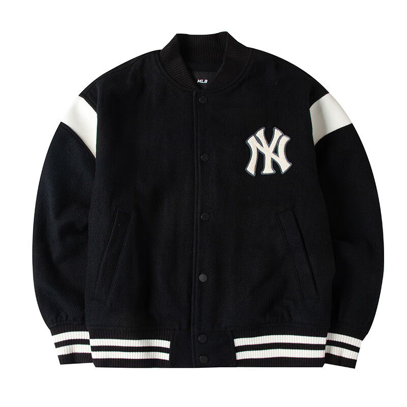 MLB男女学院风NY棒球服运动外套