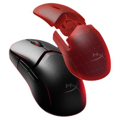HyperX无线轻享版无孔轻量化鼠标