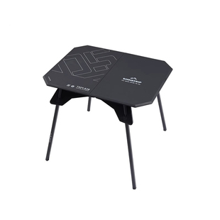 山趣户外便携式折叠桌露营桌子轻量化迷你小桌茶桌野营桌椅套装
