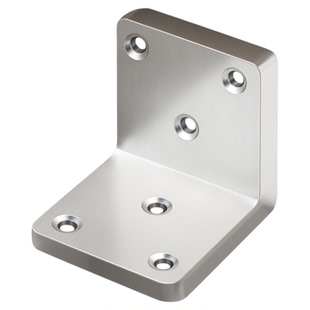 角马90度不锈钢角码直角加厚九十度固定器铁三角支撑架家具固定件