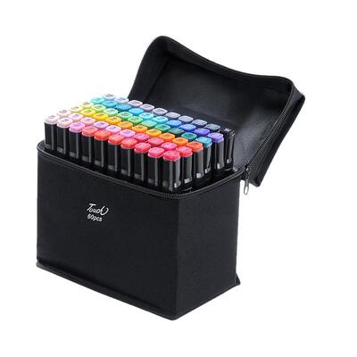 正品美术生专用绘画双头马克笔