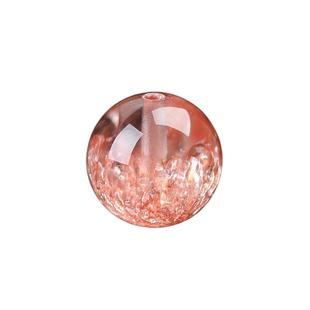 杰米水晶超七三轮骨干散珠红色圆珠黑色烟花珠子女士手串配珠