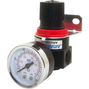 气动调压阀AR2000空气减压阀调节阀气源处理器空压机气压表调节器