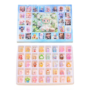 新款40入布布啦盲盒精美摆件儿童礼物老师学生奖励小礼品摆摊批发