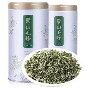 毛峰绿茶2025新茶叶明前特级春茶浓香型毛尖四川蒙顶山茶散装250g