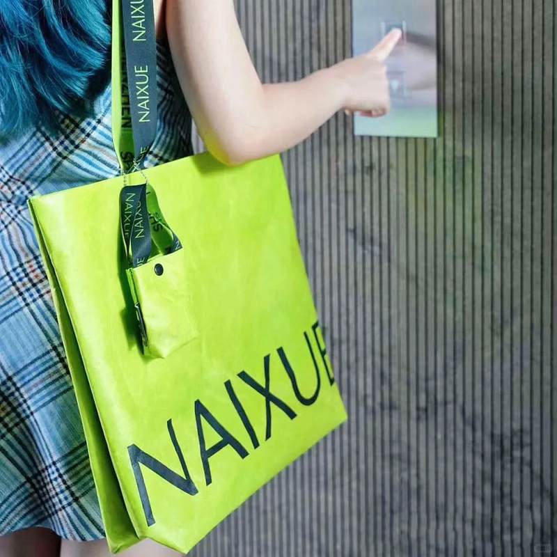 杜邦纸袋可水洗杜邦纸logo可购物袋手提袋可降解印材质环保礼品袋