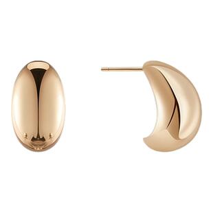 【繁花同款】Riotlily/艾特里里素金耳环轻奢耳饰925银女王节礼物