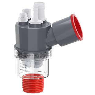 厨房下水管三通水槽洗碗机净水器排水管道四通接头50管防返臭神器