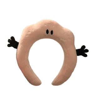 新款卡通2025秋冬搞怪毛绒发箍洗脸专用发卡发带头饰高颅顶头箍女