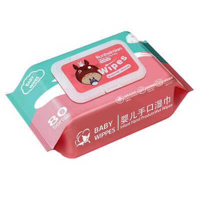 婴儿手口屁专用湿巾大包家庭装