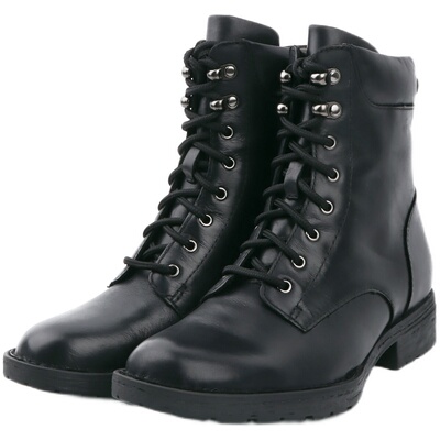 BORN欧美时尚厚底保暖酷帅马丁靴