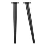 金属桌腿桌脚支架梳妆餐台脚茶几浴室柜腿桌面支撑腿铁艺桌子脚架