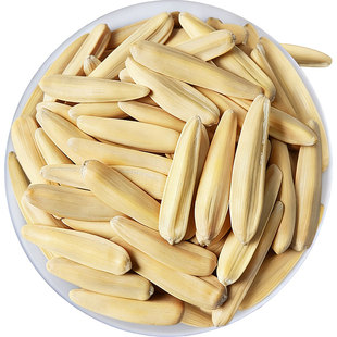 牙签瓜子炒瓜子天猫旗舰店新疆马牙白瓜子去五香月牙原味葵花籽