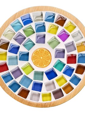 手工diy材料包竹制文创拼图画