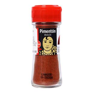 西班牙进口卡蒙西塔红甜椒粉30g 甜红椒粉西餐上色拌菜烘焙调味料