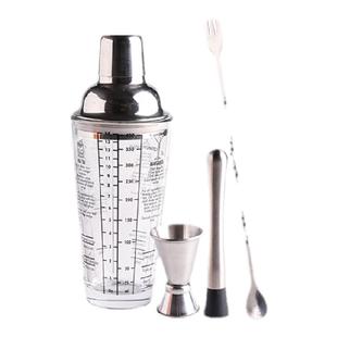 川岛屋雪克杯一套奶茶手摇杯手打柠檬茶制作工具雪克壶调酒器套装