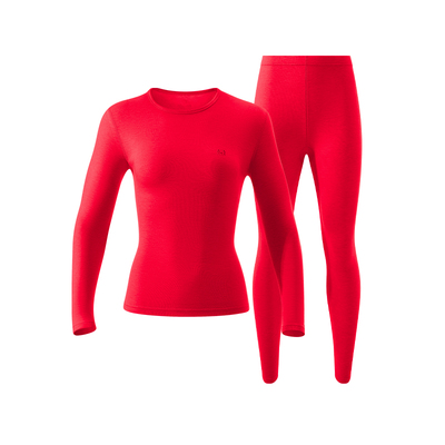 恒源祥加厚保暖内衣套装本命年