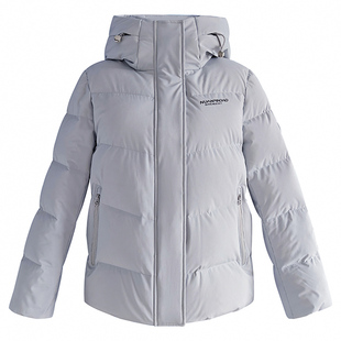 暖频道羽绒服女短款2025冬新款韩版宽松加厚连帽气质休闲冬外套