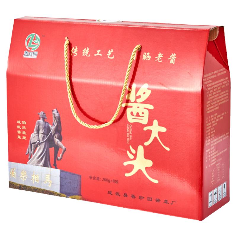 鲁珍园菏泽特产酱菜成武酱大头