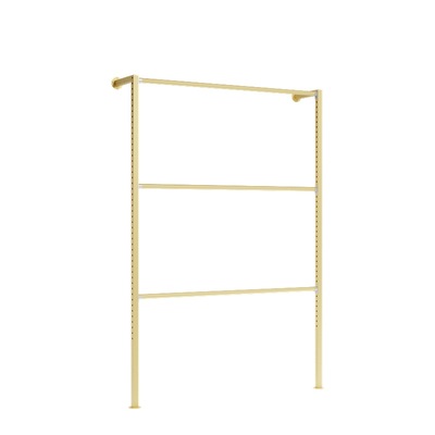 可调节服装店展示架上墙童装侧挂壁挂式家纺展架面料样布吊卡展架