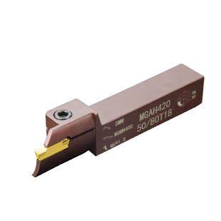 精车数控端面切槽刀杆MGAH320/325/425切断弹簧钢反圆弧槽刀杆