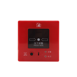 上海松江J-SAP-M-9201X 手动火灾报警按钮编码型带电话插孔二总线