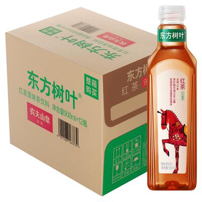 农夫山泉东方树叶红茶900ml整箱