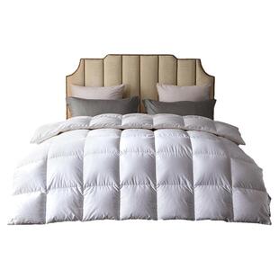 仙娥95白鹅绒被冬被加厚子母被二合一被芯双人单人羽绒被春秋被子