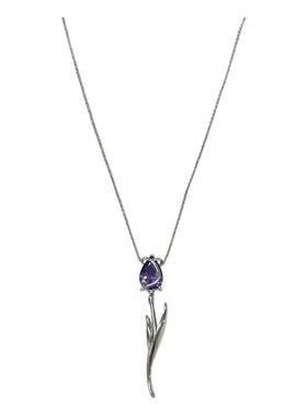 香水郁金耳钉项链女款原创设计