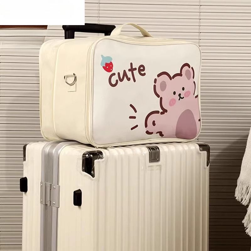 行李箱附加包可套拉杆箱的配包开 ??学住宿衣物行李袋短途旅行收