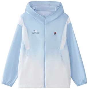FILA KIDS斐乐童装男大童外套26夏季新款儿童网球运动防晒服