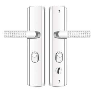 王力春天盼盼美心安防保德安龙甲门防盗门锁门把手面板拉手通用型