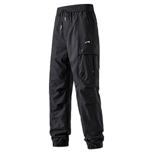 贵人鸟工装裤子男款春秋季2026年休闲裤男士伞兵裤情侣户外束脚裤